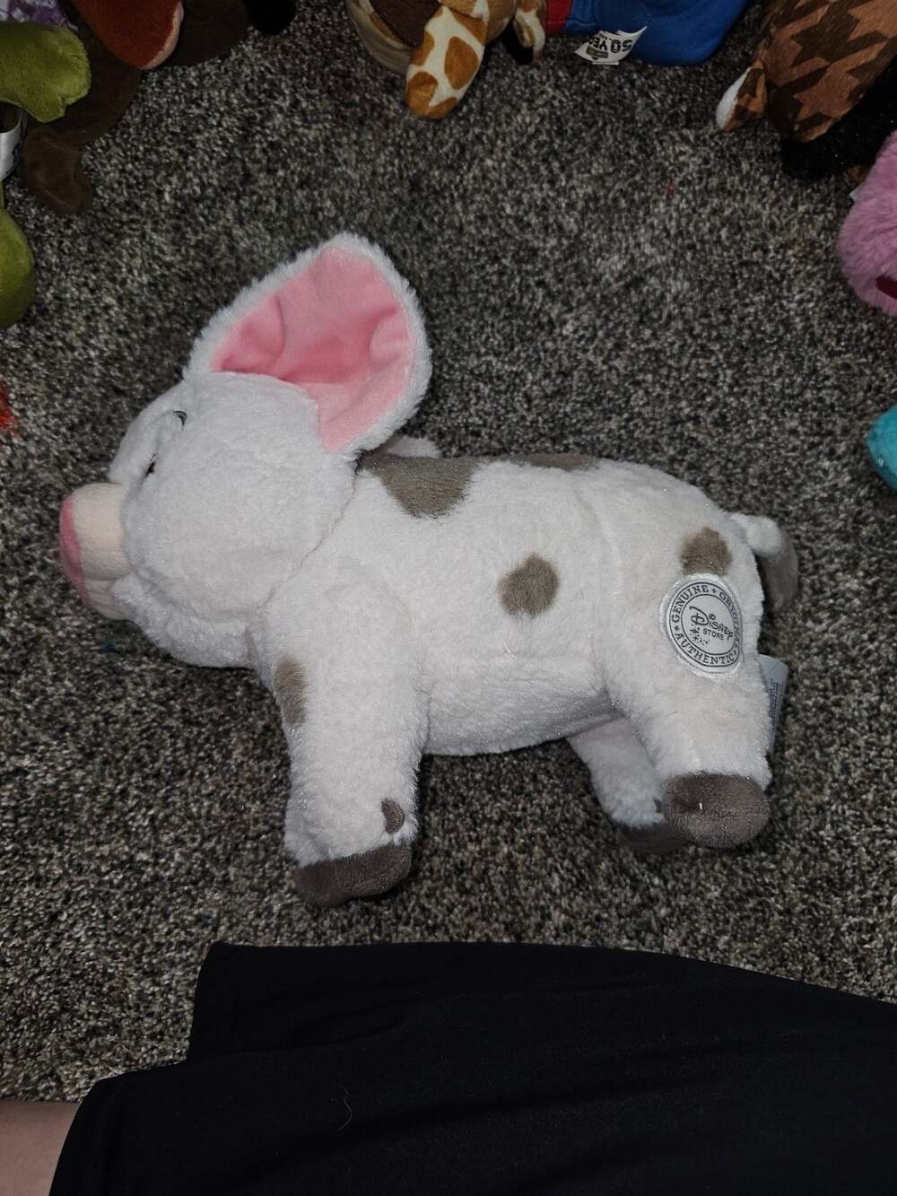 Disney Store Moana Pua Pig Plush Stuffed Animal